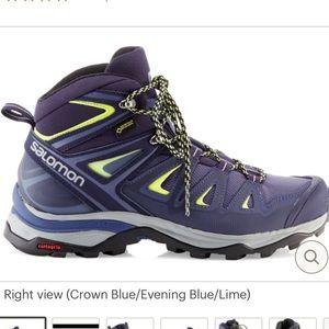 Salomon X Ultra 3 Mid GTX size 9 used women’s hiking boots